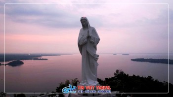Chinh phục bức tượng Đức Mẹ cao nhất Việt Nam tại Núi Cúi