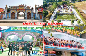 TOUR HỌC SINH 1 NGÀY - ĐỀN LĂNG SƯƠNG – KHU TRẢI NGHIỆM ĐẢO NGỌC XANH