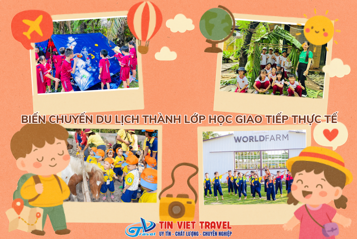 Biến Chuyến Du Lịch Thành Lớp Học Giao Tiếp Thực Tế  cover