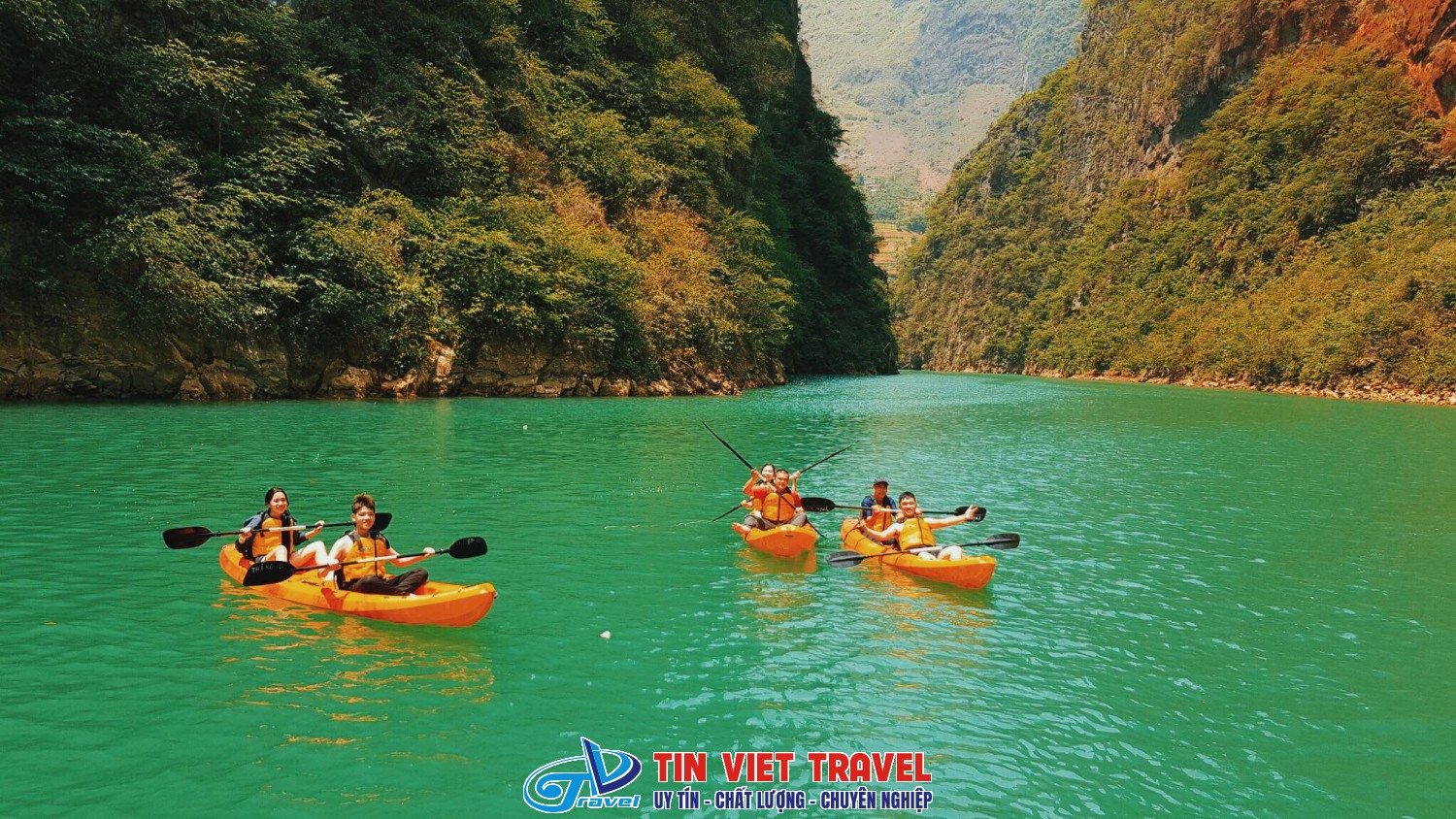 cheo thuyen kayak song nho que