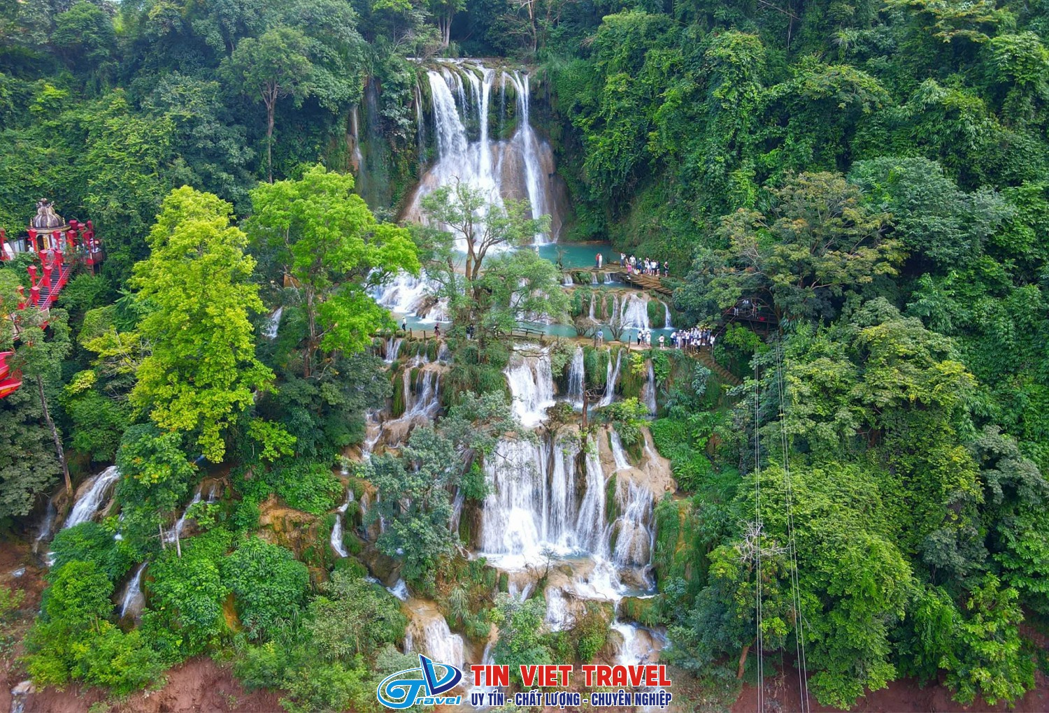 Thác Dải Yếm Mộc Châu Sơn La