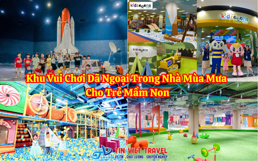 Khu Vui Chơi Dã Ngoại Trong Nhà Mùa Mưa Cho Trẻ Mầm Non