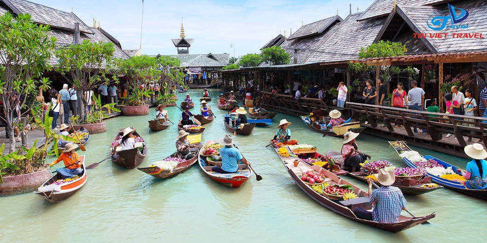 Chợ Nổi Bốn Miền Thái Lan