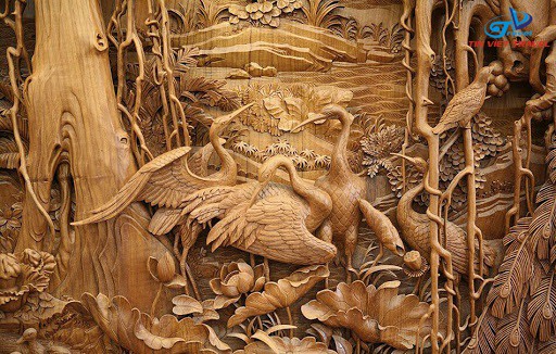 Làng khắc gỗ MAS bali