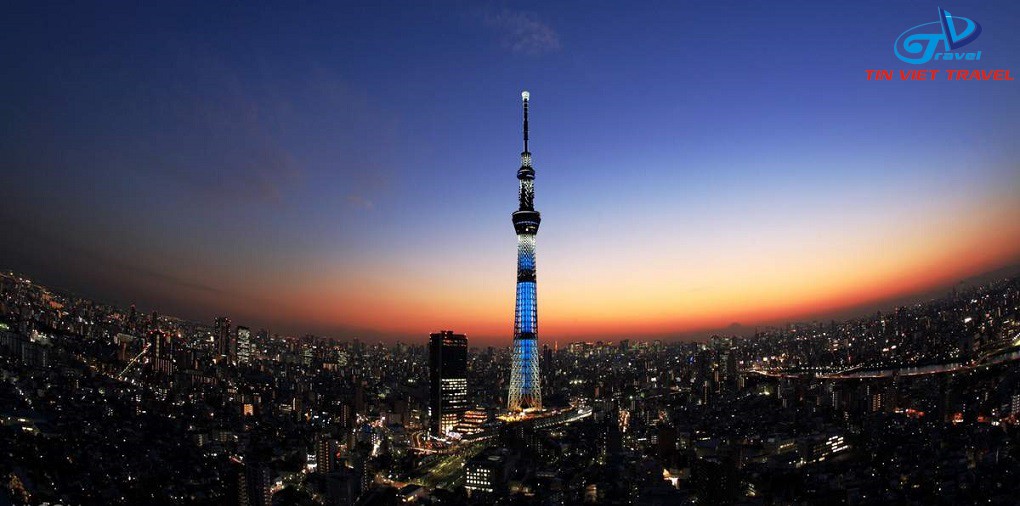 tháp truyền hình Tokyo Sky Tree