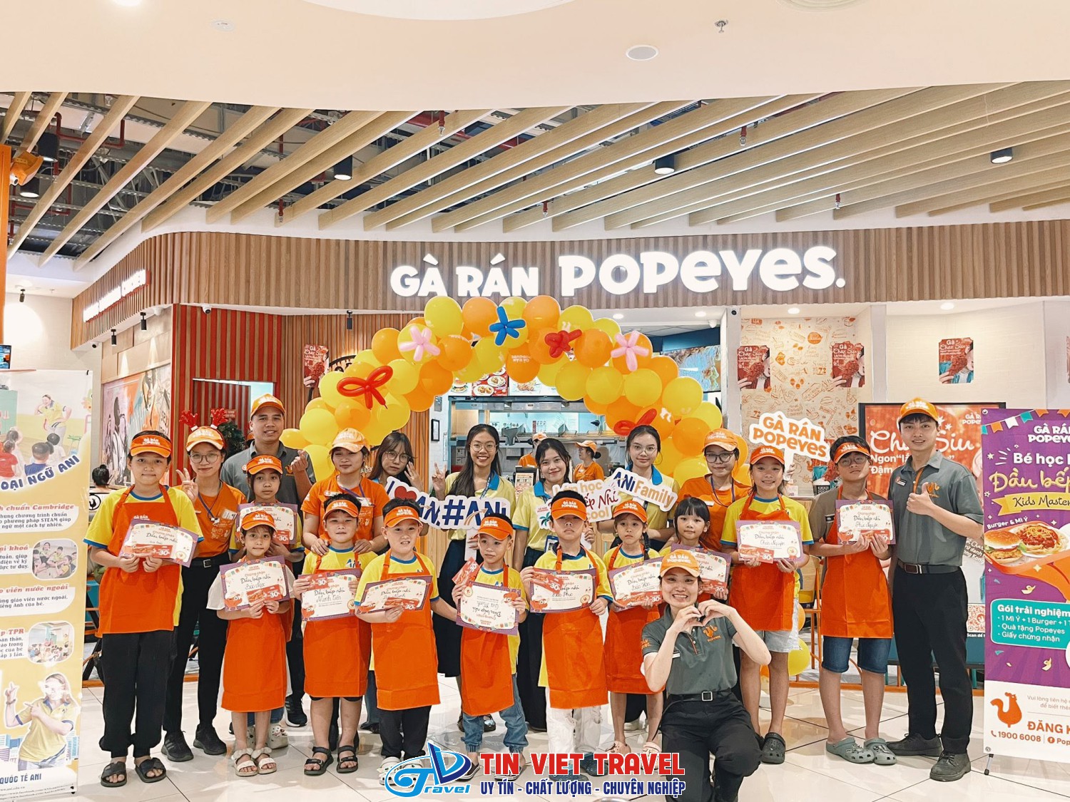 Tour Đầu Bếp Nhí Popeyes 2026